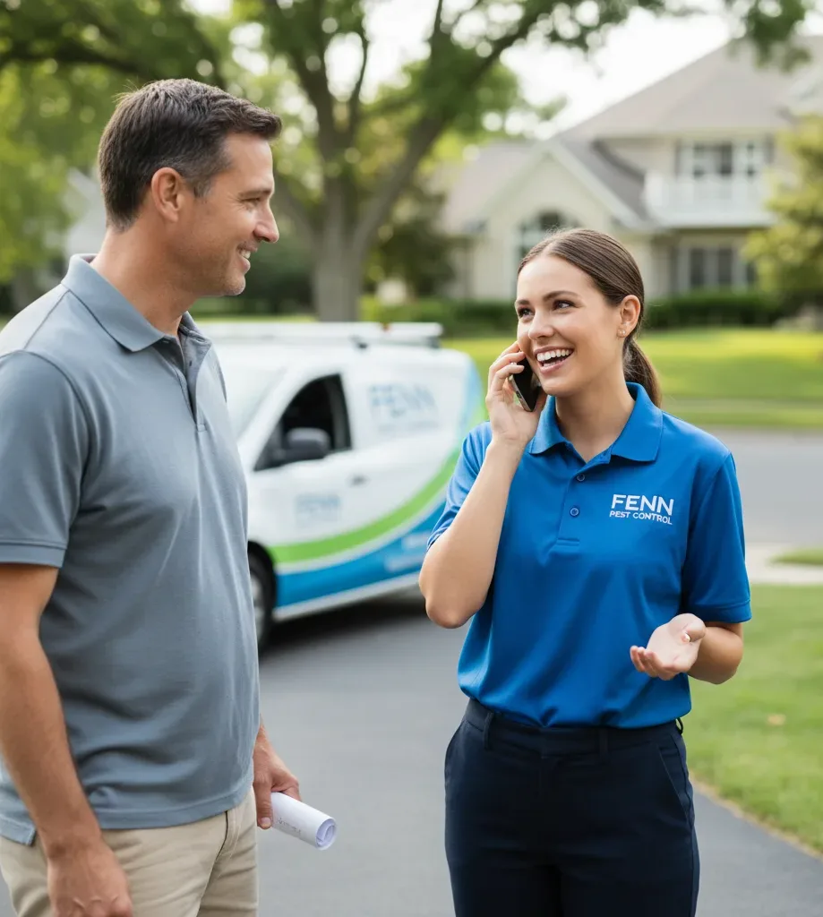 Fenn Pest Control customer support in Henryville